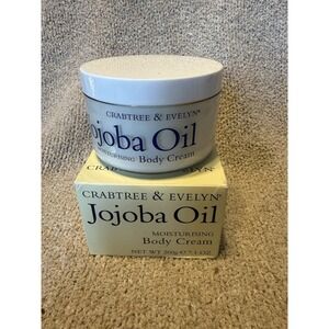 Crabtree and Evelyn - Jojoba Oil - Moisturizing Body Cream 200g /‎ 7.1 Oz NIB